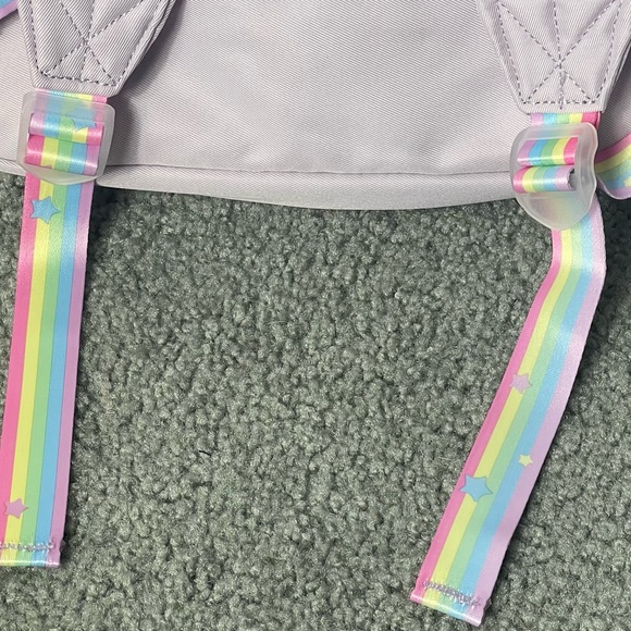 LISINUO Kids Backpacks for Girls Backpack School Bookbag Pink And Purple NWT - Picture 6 of 7